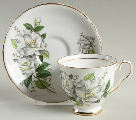 Camellia Demitasse Cup & Saucer Set