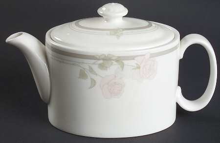 Twilight Rose (Restaurant) Individual Teapot & Lid