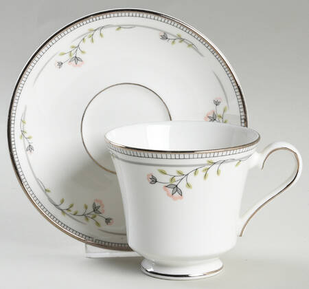 Camille Footed Cup & Saucer Set
