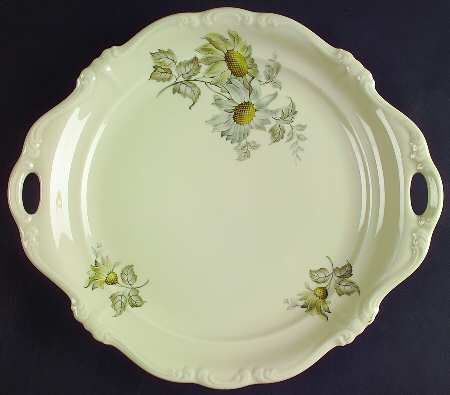 R603 Handled Cake Plate