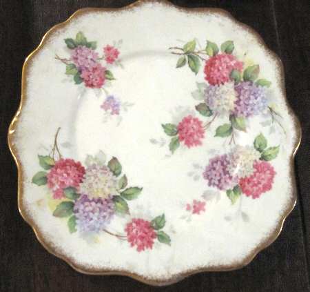 Carousel Square Salad Plate