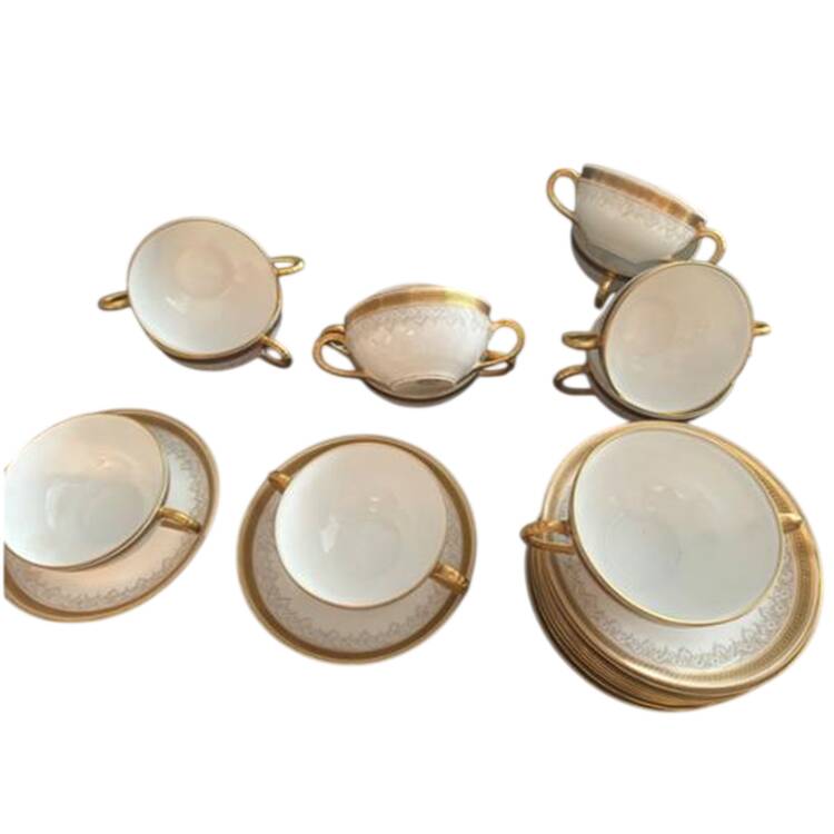 RDN40 Flat Bouillon Cup & Saucer