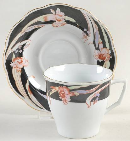 RSA4 Flat Cup & Saucer Set