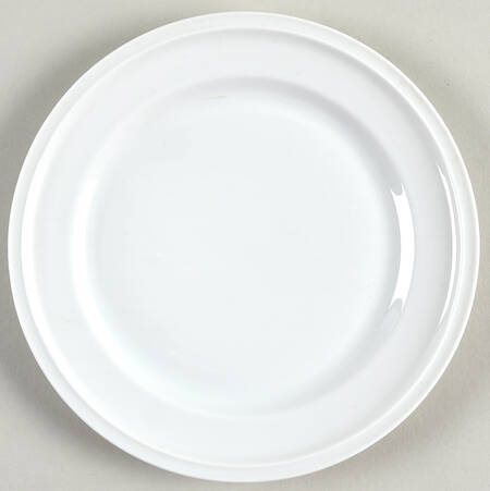 Winifred White Salad Plate