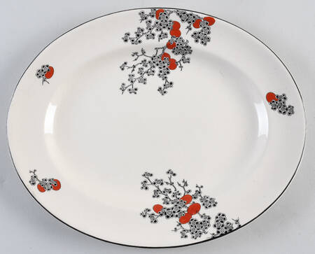 Carnival 11" Oval Serving Platter