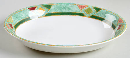 Japora 10" Oval Vegetable Bowl