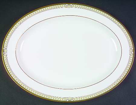 Lichfield 16" Oval Serving Platter