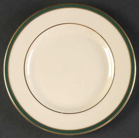 Cambridge Green Bread & Butter Plate