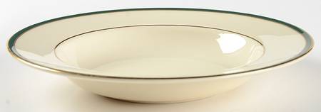 Cambridge Green Large Rim Soup Bowl