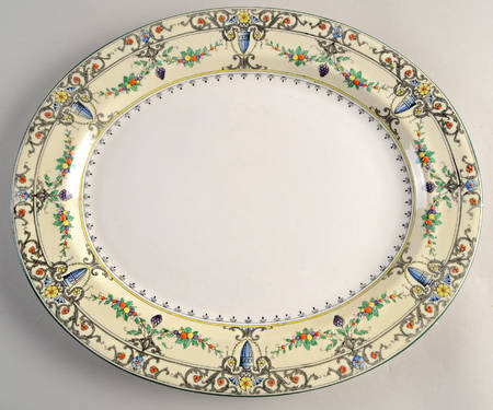 Monticello 15" Oval Serving Platter