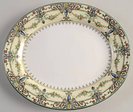 Monticello 11" Oval Serving Platter