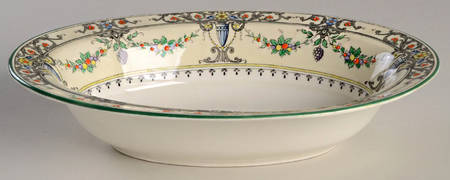 Monticello 9" Oval Vegetable Bowl
