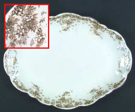 Kathryn 12" Oval Serving Platter