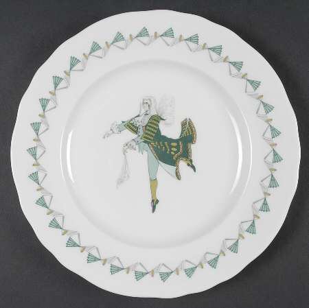 The Gilbert & Sullivan Service Luncheon Plate