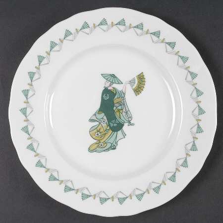 The Gilbert & Sullivan Service Luncheon Plate