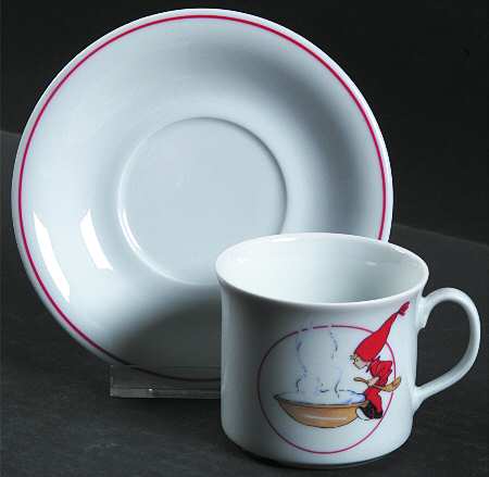 Tomtejul Flat Cup & Saucer Set