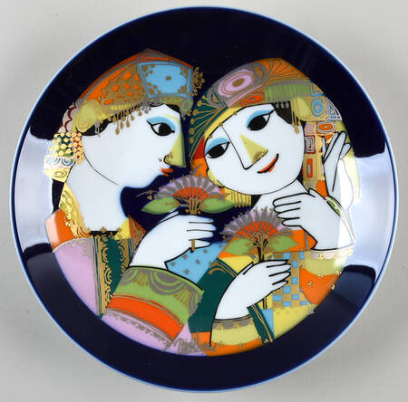 Thousand and One Nights Round Tray