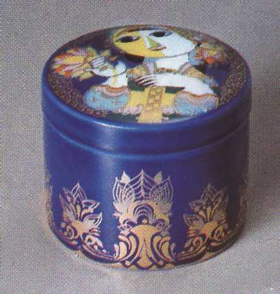 Thousand and One Nights Round Box & Lid
