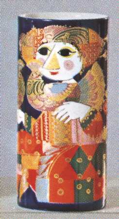 Thousand and One Nights 8" Cylinder Vase