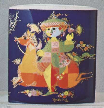 Thousand and One Nights 12" Square Vase