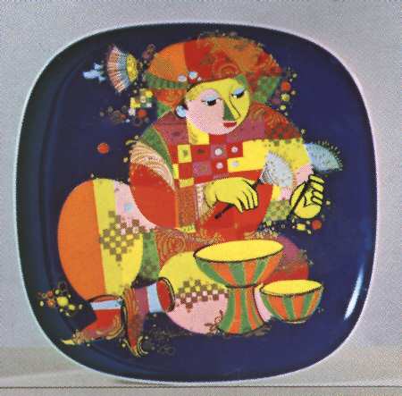 Thousand and One Nights 14" Wall Plate