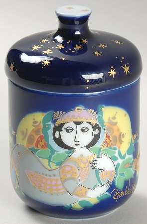 Thousand and One Nights Mini Sugar Bowl & Lid