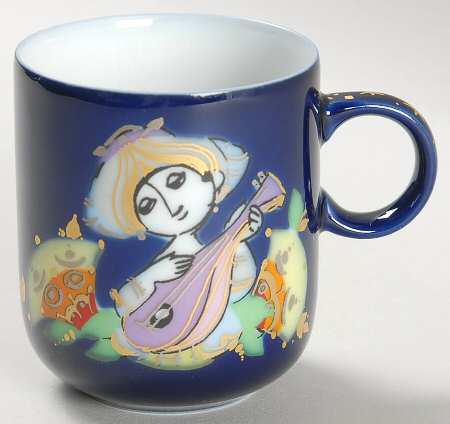Thousand and One Nights Flat Demitasse Cup