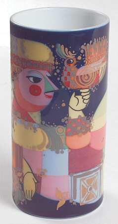 Thousand and One Nights 5" Cylinder Vase