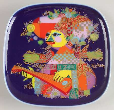 Thousand and One Nights 7" Wall Plate