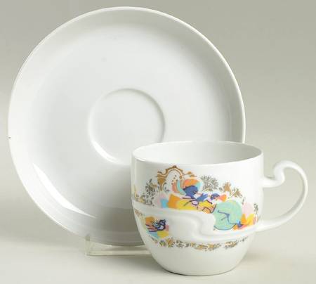 Abduction From the Seraglio Flat Cup & Saucer Set