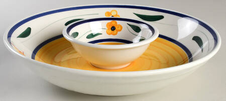 Impatiens (2 Piece) Chip & Dip Set