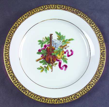 Gold Buffet (Christmas) Salad Plate