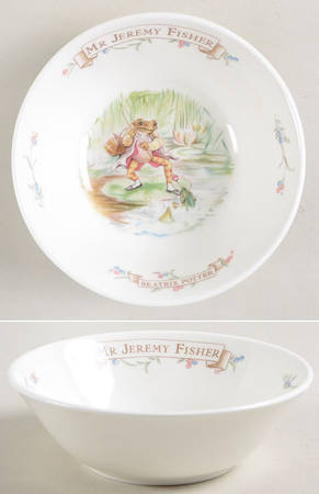 World of Beatrix Potter Child's Bowl