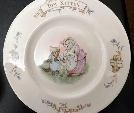 World of Beatrix Potter Bread & Butter Plate