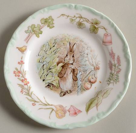 World of Beatrix Potter Bread & Butter Plate