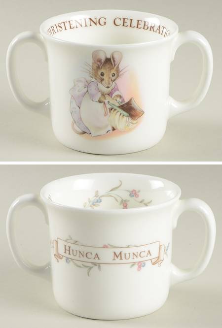 World of Beatrix Potter Christening Mug