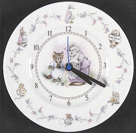World of Beatrix Potter Clock Plate