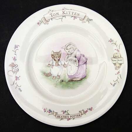 World of Beatrix Potter Child's Plate