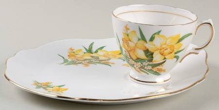7099 Snack Plate & Cup Set