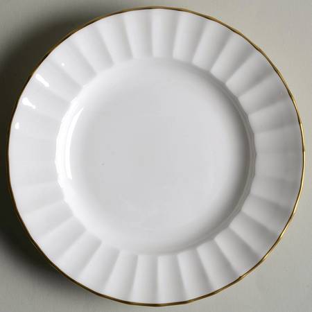 Warmstry Gold Edge Bread & Butter Plate