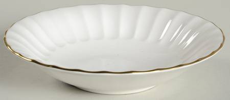 Warmstry Gold Edge Fruit/Dessert (Sauce) Bowl