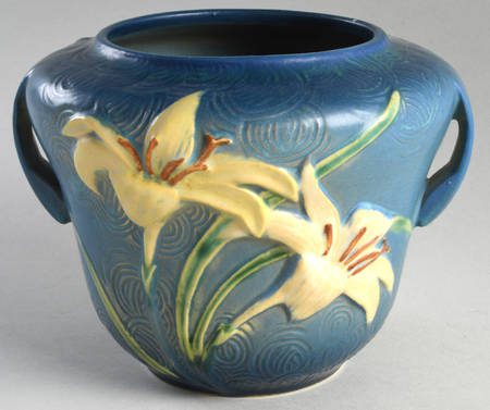 Zephyr Lily Bermuda Blue 6" Rose Bowl
