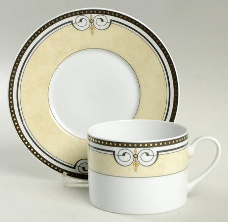 Ferrara Flat Cup & Saucer Set