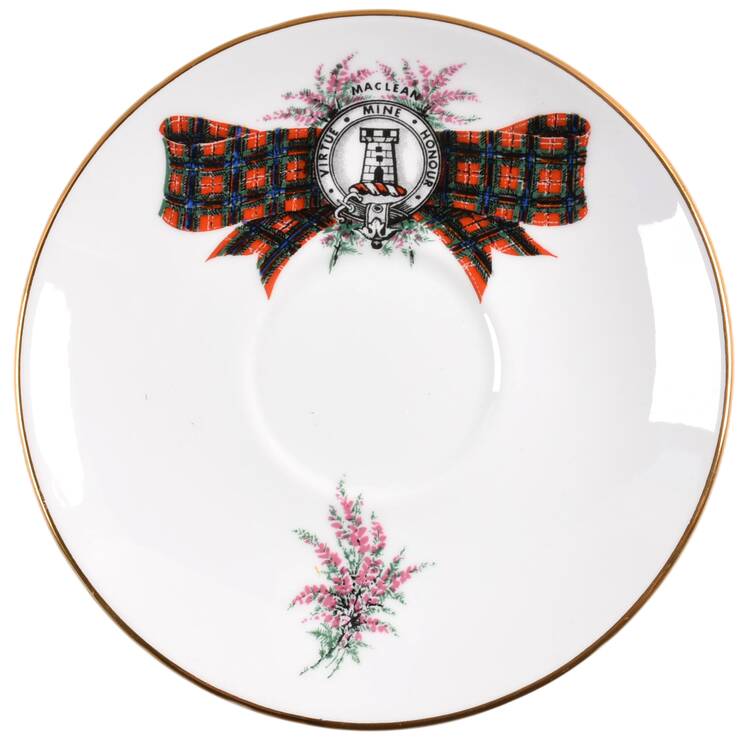 Coat of Arms (Smooth) Saucer for Footed Cup