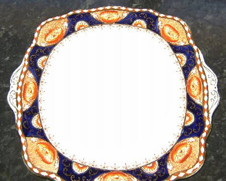 6550 Handled Cake Plate