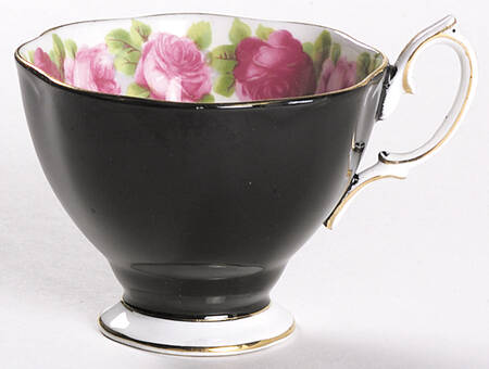 Old English Rose (Hampton) Footed Demitasse Cup