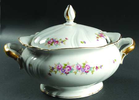 Rose Tureen &  Lid