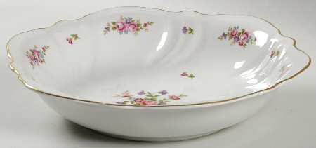 Rose 10" Round Vegetable Bowl