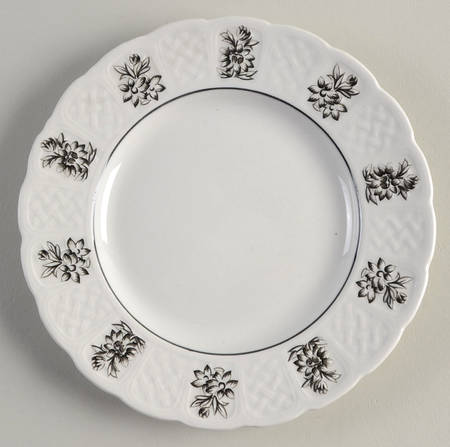 Winter Garden Bread & Butter Plate by Royal Cauldon