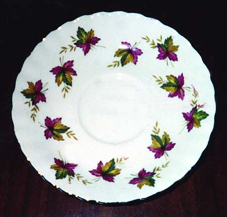 Canada (Canadian Emblems) Saucer